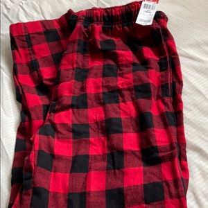 Flannel pajama pants